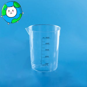 T422010 PMP 비이커 검정 눈금 100mL Tarsons PMP Beaker Black Graduation