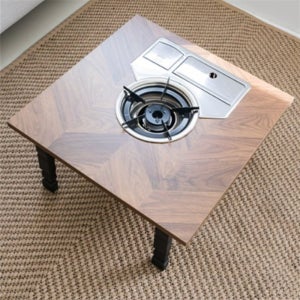 부탄로스타포함 업소용고기테이블 사각좌식식탁 튼튼한불판테이블