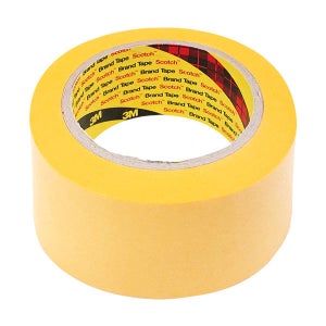3M 244 내열 마스킹 테이프 연오렌지색 48mm x 50M