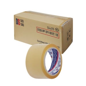 덕성 OPP 포장용 박스테이프 투명 48mm x 40M 1박스 50개입