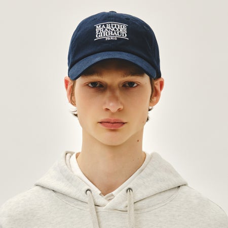 [마리떼프랑소와저버] SMALL CLASSIC LOGO CAP navy