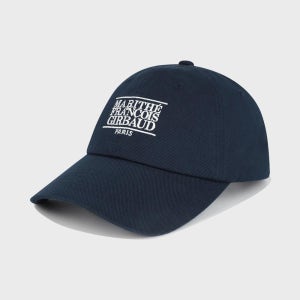 [마리떼프랑소와저버] SMALL CLASSIC LOGO CAP navy