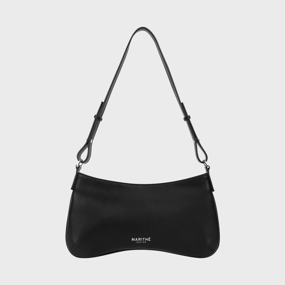[마리떼프랑소와저버] REGULAR LOGO MINI PEANUT BAG black
