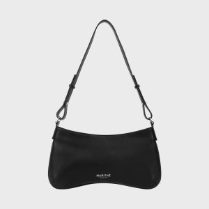 [마리떼프랑소와저버] REGULAR LOGO MINI PEANUT BAG black