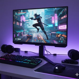 오디세이 G4 S27BG400 68.4cm(27인치) 게이밍 모니터 IPS패널 240Hz 블랙