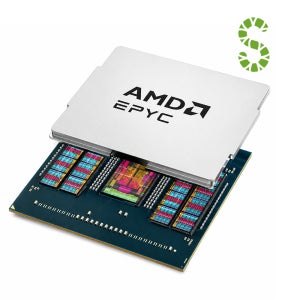 AMD EPYC 9455 데이터센터용 CPU 48코어 96스레드 256MB 캐시 고밀도 워크로드 최적화