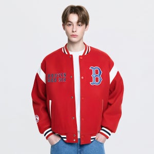 [MLB] 시그니처 울 바시티자켓 BOS (L.Red) 3AJPV2061