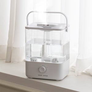 디오프X듀플렉스 신생아가습기 대용량 타워형 사무실 아기 복합식 가습기 6L 기본형화이트