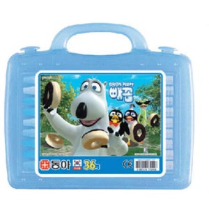 취미미술 크레파스 36색 랜덤 아트색칠 유아용 색감놀이 컬러도구 어린이 미술용품