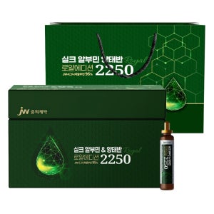 JW중외제약 실크 알부민 양태반 로얄 에디션 마시는 액상형 2250 15포, 1개