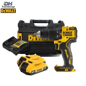 디월트 20V 충전 해머드릴드라이버 셋트 DCD709D2 2.0Ah, 배터리 2개