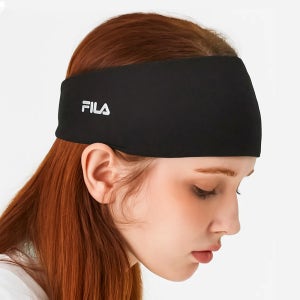 휠라 와이드 쿨 헤어밴드 남자 운동 땀흡수 테니스 머리띠 등산 축구 러닝 머리 헤드밴드