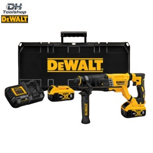 디월트 20V 충전 무선 임팩드릴 해머드릴 셋트 DCH263P2, 5.0Ah 배터리 2개