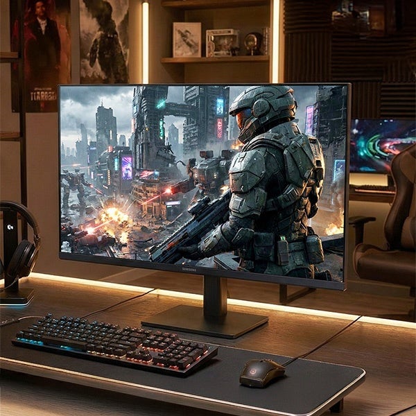 삼성 60.4cm(24인치) LS24F322 (S32GF) 모니터 블랙 IPS 베젤리스 120Hz