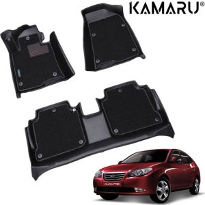 아반떼 HD 매트 카마루 6D 듀라 코어 입체매트 1+2열