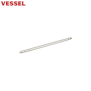 베셀 ASG14 십자 양용 비트 2x200MM 낱개 에어 드라이버 비트 6.35MM