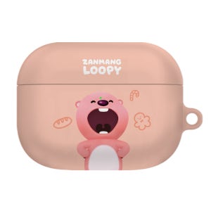 에어팟 프로3 케이스 잔망루피 빅페이스 시즌1 키링 고리 하드케이스