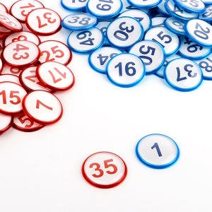 부착식 숫자번호판 원형 사물함라커 테이블표시 1~50