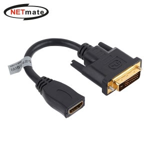 강원전자 넷메이트 HDMI / DVI 케이블 젠더 0.15m NMG001