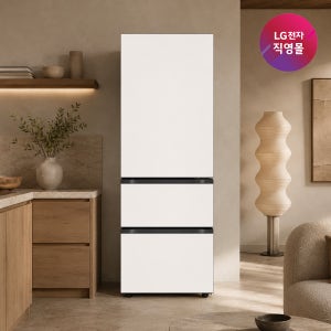[LG전자 직영]LG 디오스 오브제컬렉션 김치톡톡 Fit & Max Z334GBB122 (324L)