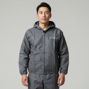 라이프존 일회용 보호복 방진복 방역복 작업복 PP 투피스 상의 XL 1벌