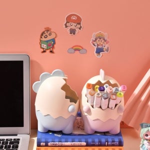 공룡 회전연필꽂이 연필 꽂이 공룡연필꽂이 펜트레이