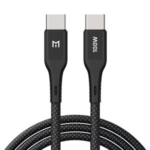 모란카노 초고속 충전 케이블 C타입 100W 고출력 데이타 급속충전 0.5M