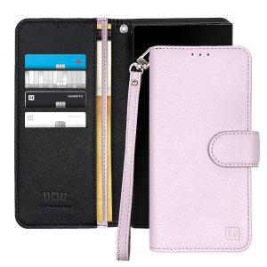 까미또 피코 오리진 스트랩 다이어리 휴대폰 케이스 라벤더, 갤럭시S23 울트라