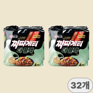 농심 짜파게티 더 블랙 116g x 32개