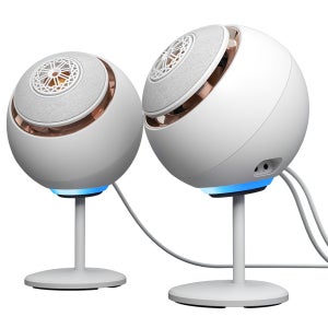크리에이티브 정품 PEBBLE NOVA 코엑셜 드라이버 RGB 2채널 프리미엄 스피커 화이트