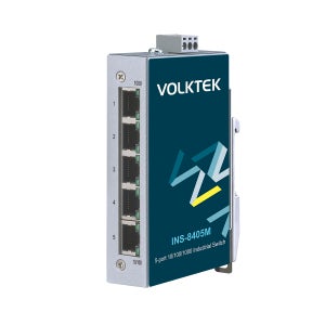 볼텍 INS-8405M 비관리형 5포트 기가비트 DNV 선급 인증 산업용 스위칭허브 PLC