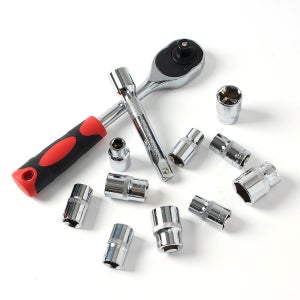 자동차 정비 1/2형 복스알 소켓렌치세트 10종 라쳇 깔깔이