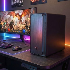 HP 2026 AI 데스크탑 RX9060XT 인텔 U5-225 DDR5 32GB Gen4 512GB 윈도우11홈 미니타워 컴퓨터본체 옴니데스크 M03-0038KR 사무 그래픽