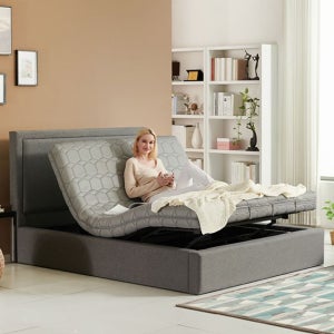 매쉬원 마사지 모션베드 3D 매트리스 침대세트 프린스 슈퍼싱글 퀸 킹