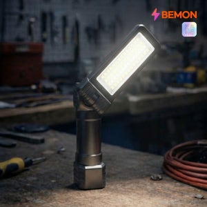 휴대용 자석 작업등 자동차 정비 LED 후레쉬 충전식 무선 충전작업등 작업랜턴 작업용