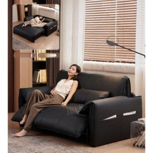 전동 리클라이너쇼파 2인용 슬라이딩 무빙소파