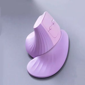 버티컬마우스 블루투스마우스 2.4G 에고노믹 4000 dpi 저소음 받침 지지 산와