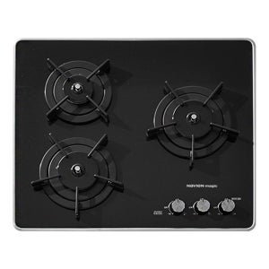 [전국설치] 경동 3구 가스레인지 나비엔매직 빌트인 블랙펄 GRB-6203NA/PD