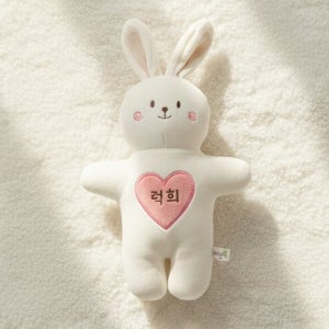 자연생각 오가닉 애착인형 태명인형 토끼 M 임신선물 출산선물