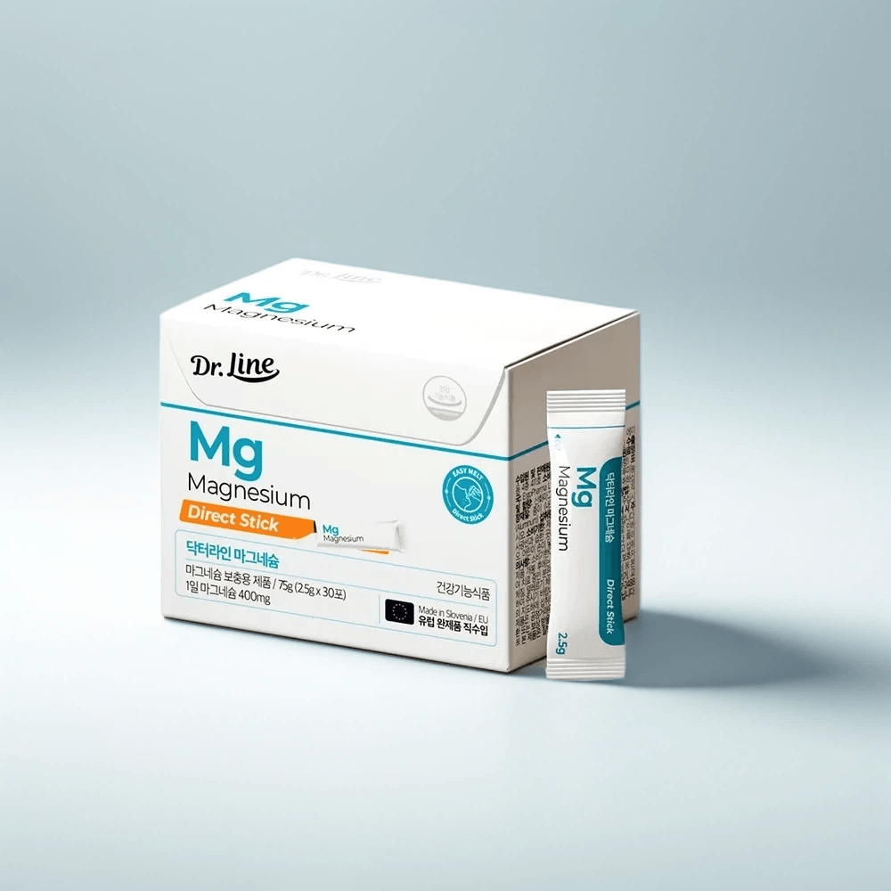 닥터라인 <b>마그네슘</b> 다이렉트 1박스x30포 잠들기 전 하루 한 포
