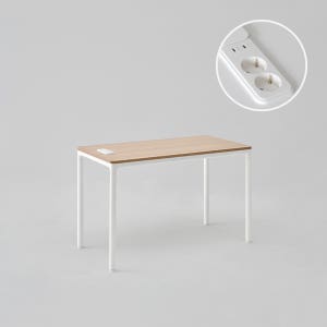 [두닷] 콰트로 에어 PD 3.0 C타입 노트북 데스크 1000x600mm, 덴버오크+에어화이트