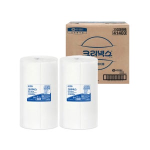 크리넥스 키친타올 미트페이퍼 타올 롤 2팩 대용량