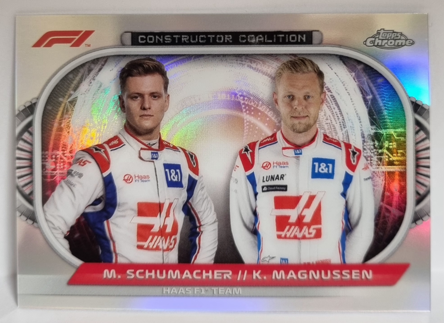 2022 F1 슈마허 마그누센 TOPPS CHROME 카드 탑스 크롬