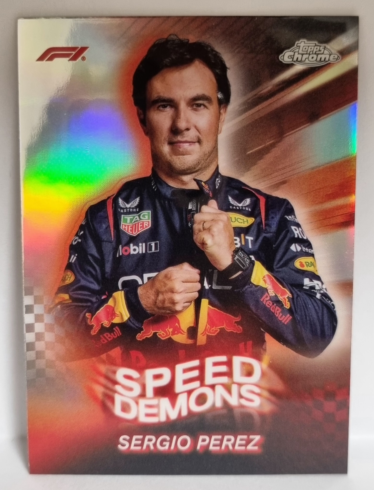 2024 F1 페레즈 TOPPS CHROME 카드 탑스 크롬