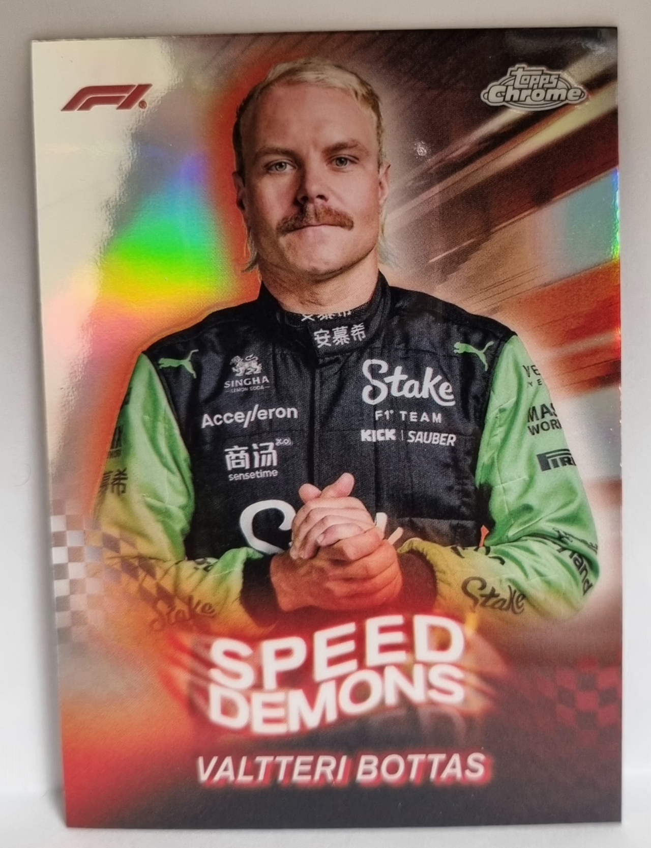 2024 F1 보타스 TOPPS CHROME 카드 탑스 크롬