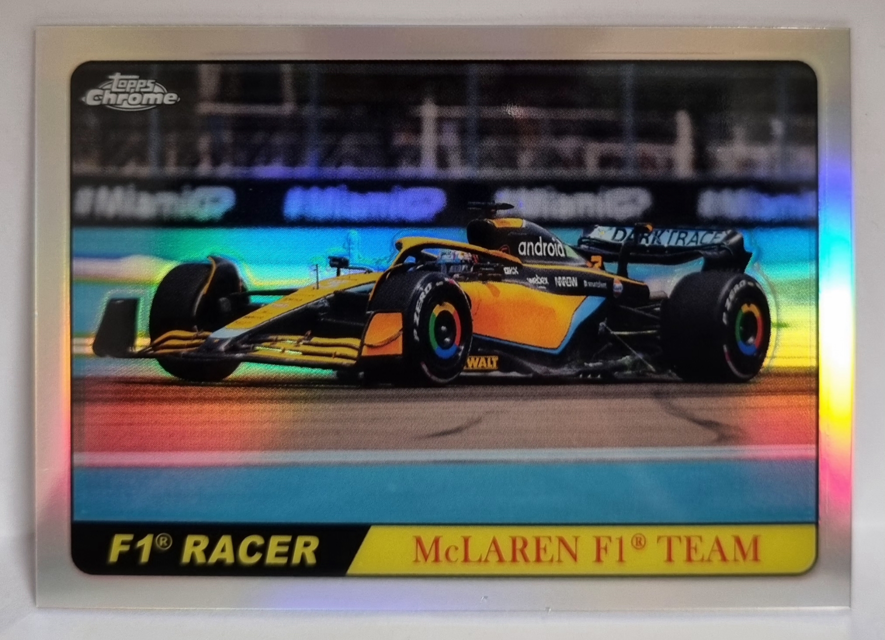 2022 F1 다니엘 리카르도 TOPPS CHROME 카드 탑스 크롬