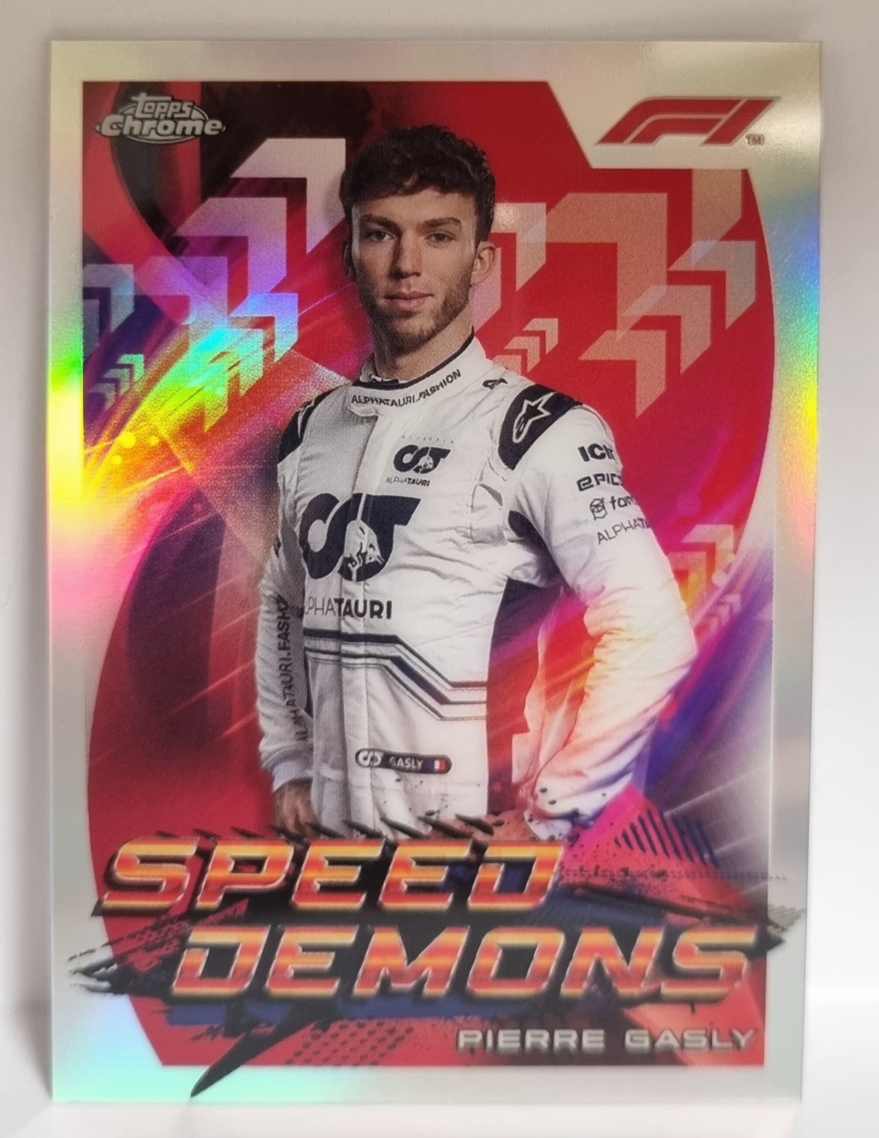 2022 F1 피에르 가슬리 TOPPS CHROME 카드 탑스 크롬