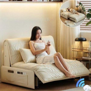 편안한 리클라이너쇼파 2인용 무빙쇼파 전동 침대 확장형