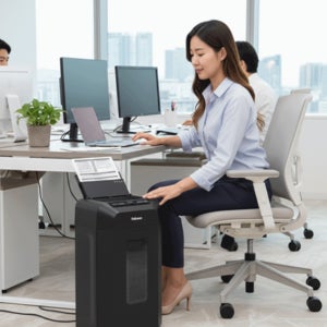 자동급지 문서세단기 마이크로컷 미세파쇄 사무용 서류 폐기 자동 회사 소호 사무실 업무용