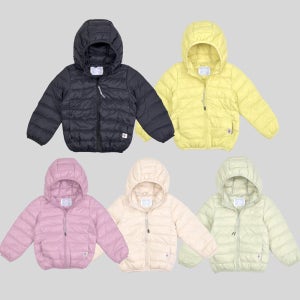 몽젤로 미미경량패딩 키즈 유아 주니어 여아 초등 후드 점퍼